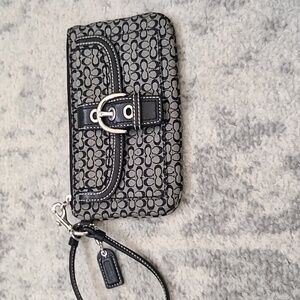 Classic Coach Wristlet